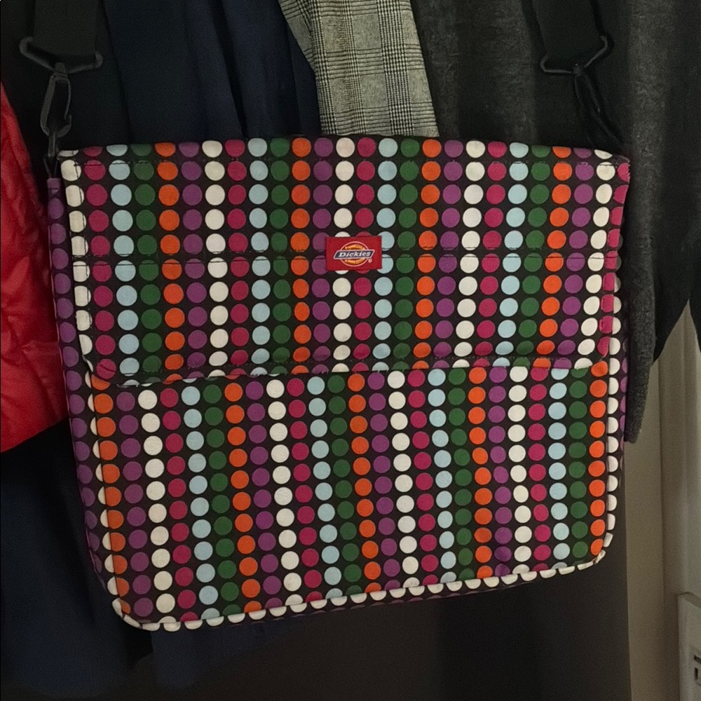 Dickies Multicolor Crossbody Bag with Festive Design
